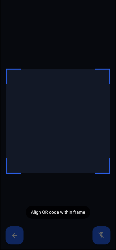 FPConnector Scanner Camera Screen